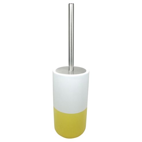 Image of Tesco Yellow Dipped Ceramic Toliet Brush