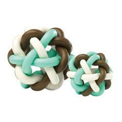House of Paws Large Loopy Loop Ball Dog Toy in Coco
