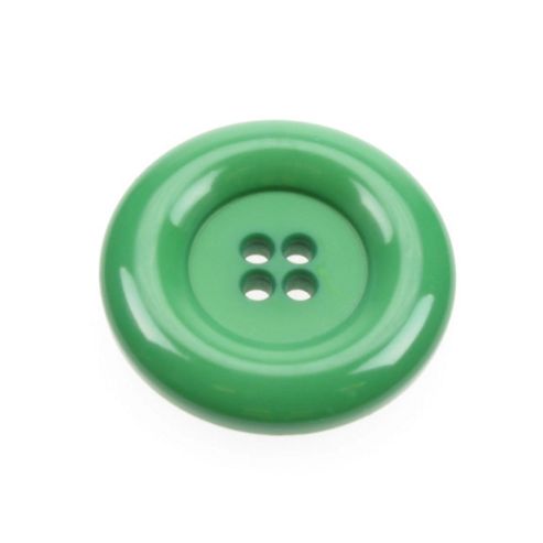 Image of Dill Buttons 45mm Chunky Round Green