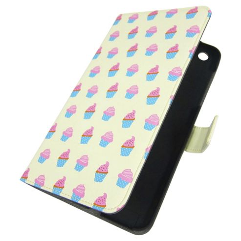Image of Tesco Hudl 2 Folio Tablet Case - Cupcake