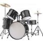 Rocket TIM122BK 5 Piece 22in Drum Kit in Black