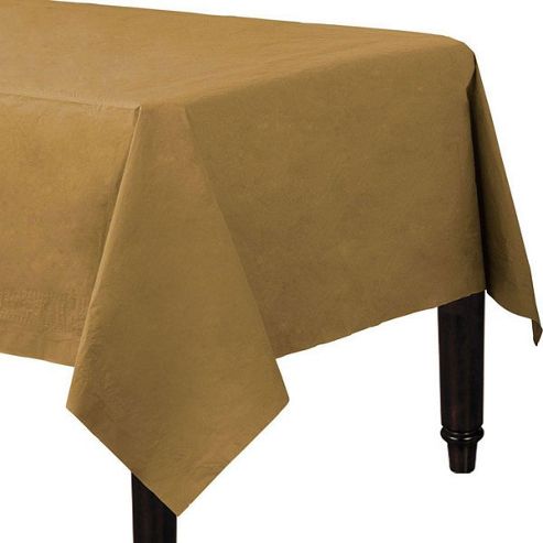 Image of Gold Paper Tablecover