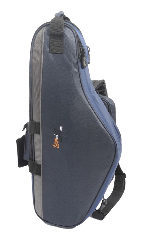 Image of Tom And Will Alto Saxophone Gig Bag - 3 Tone Blue