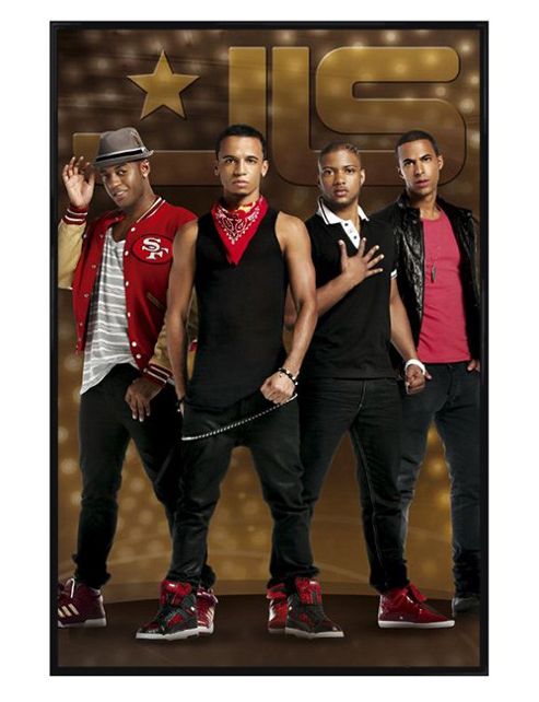 Image of Jls Gloss Black Framed Jack The Lad Swing Poster