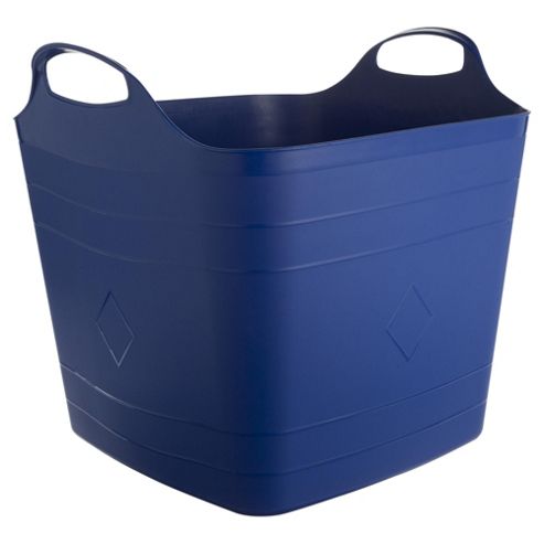 Image of 40l Square Stackable Flexitub - Blue