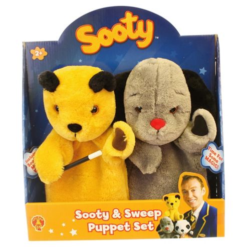 Image of Sooty & Sweep Puppet Set