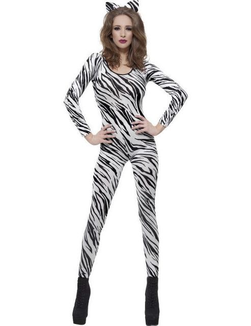Image of Zebra Catsuit