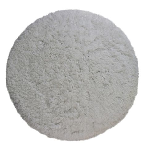 Image of Sumptuous White 133x133 Cm Rug