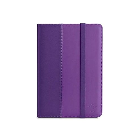 Image of Belkin Classic Strap Cover (purple) With Stand For Ipad Mini