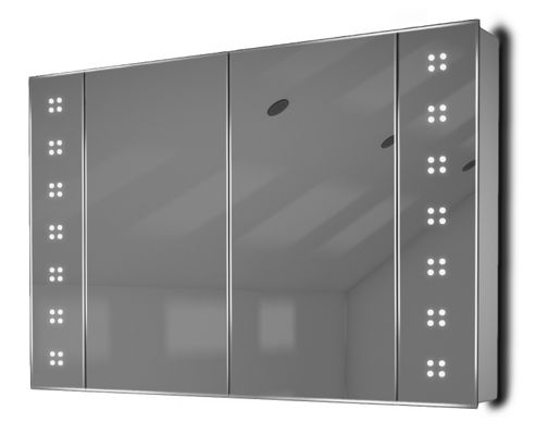 Image of Bluetooth Rgb Audio Cabinet With Demister, Shaver Socket & Sensor K122rgbaud