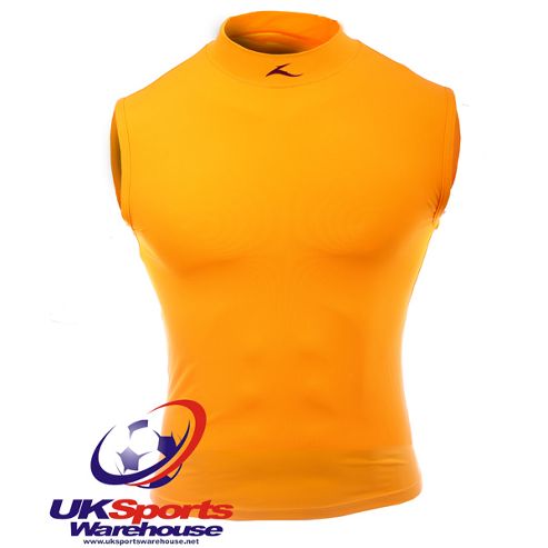Image of Bukta Baselayer Moisture Management Under Vest Amber - Gold