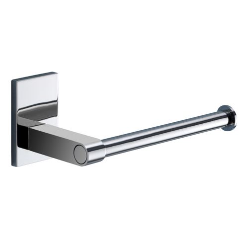 Image of Gedy Maine Open Toilet Roll Holder In Chrome
