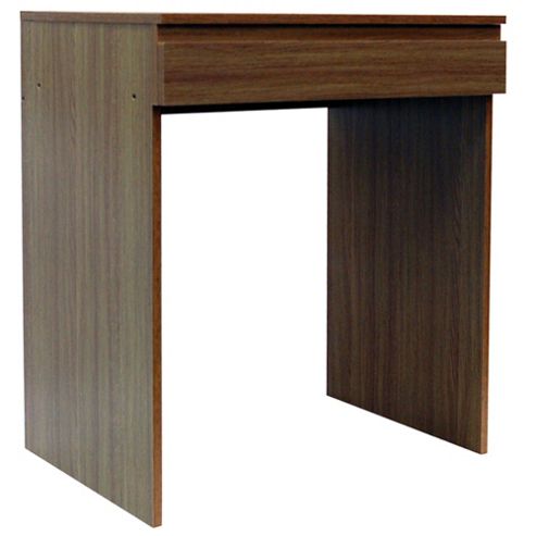 Image of Tisch - Flip Top Office Desk / Dressing Table - Oak