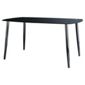 Tokyo Black Glass 4 Seat Dining Table
