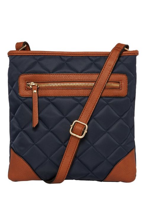 quilted cross body bag