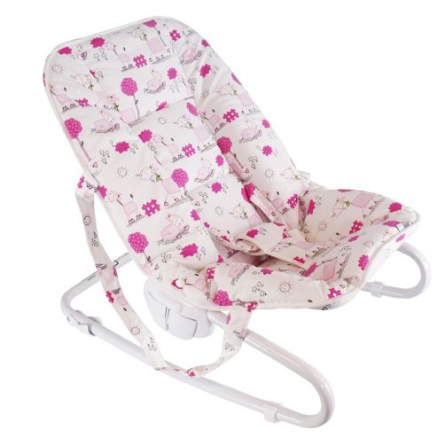 Image of Babydan Bouncing Chair Tarok Design In Pink
