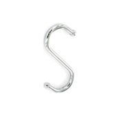 Securit S6322 S Hooks With Ball Tip Cp 80mm X4