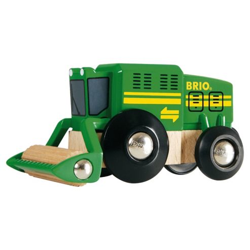 Image of Brio Harvester Truck, Wooden Toy