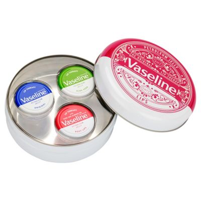 Vaseline Pink Retro Lip Gift Tin