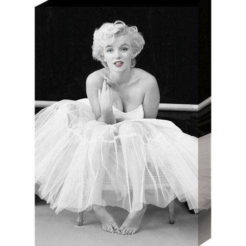 Image of Marilyn Monroe Tutu Canvas, 40x50cm
