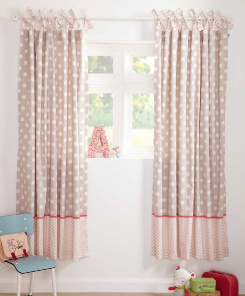 Image of Mamas & Papas - Pixie & Finch - Girls Curtains (132 X 160cm)