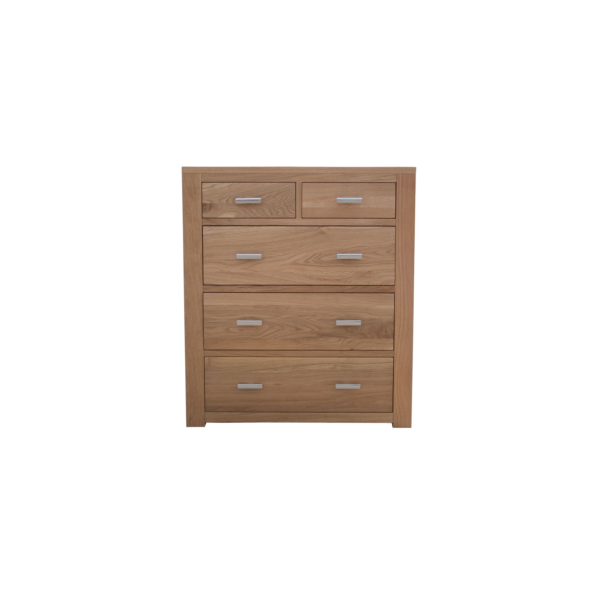 Home Zone Furniture Churchill Oak 2010 2 + 3 Chest of Drawers in Natural Oak at Tesco Direct