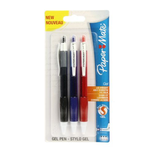 Image of Papermate Gel Pens - 3 Pack