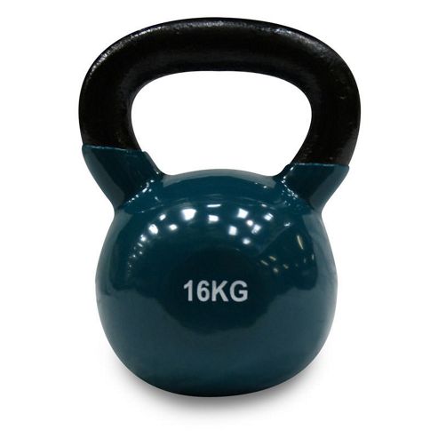Image of Body Power 16kg Vinyl Coated Kettle Bell (x1)