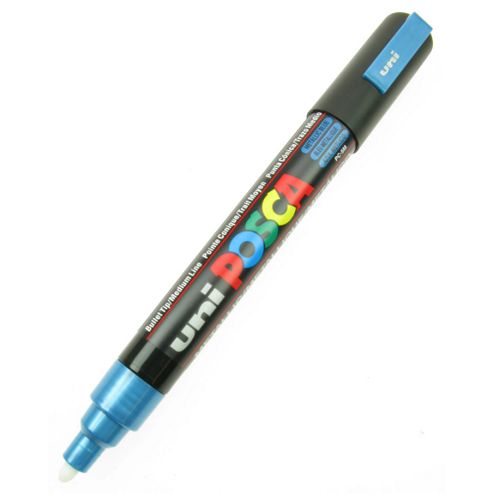 Image of Uni Pc-5m Posca Marker Metallic Blue