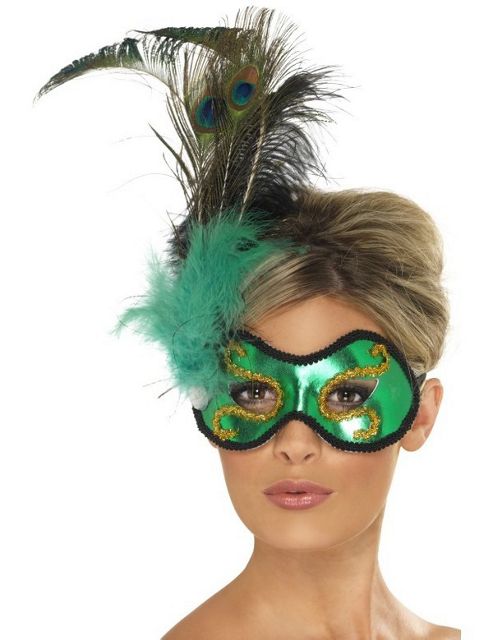 Image of Emerald Peacock Eyemask