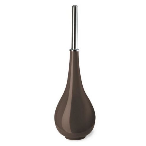 Image of Nicol Tropfen Toilet Brush Set - Mocca