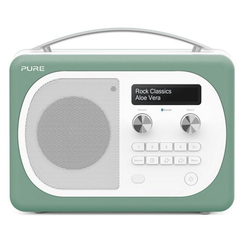 Image of Pure Evoke D4 Mio Bluetooth Dab/fm Radio (aloe)