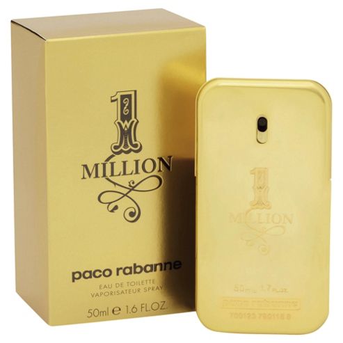 Image of Paco Rabanne 1 Million Eau De Toilette 50ml Spray