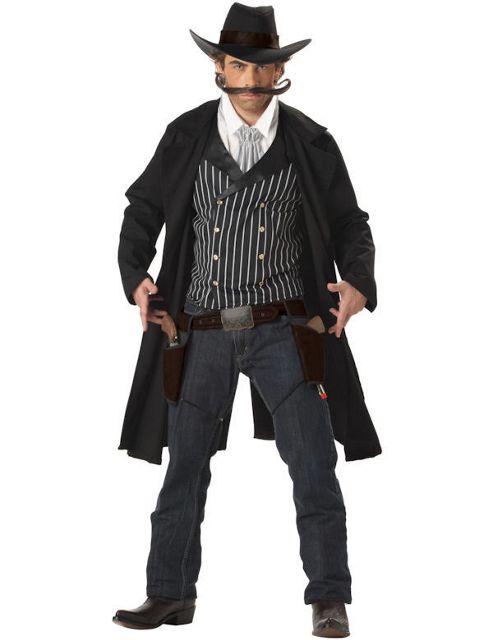 Image of Adult Gun Fighter Cowboy Costume Medium