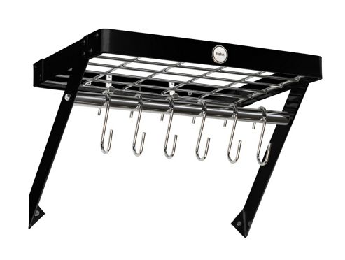 Image of Hahn Metro Metal Wall Rack - Black