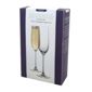 Set of 2 Champagne Glasses / Flutes - 22cl