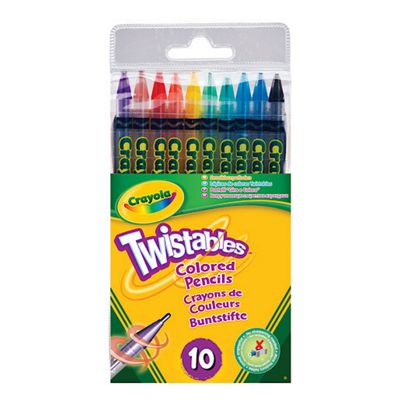 Crayola Twistable Pencils 10Pack