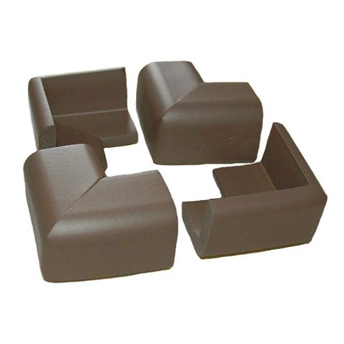 Image of Safetots Foam Corner Guards Brown