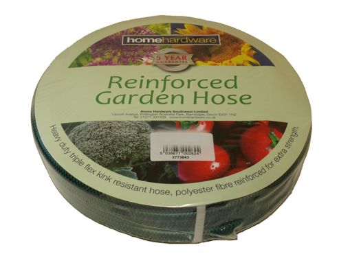 Image of Home Gardener Reinforced Hose Green 15m
