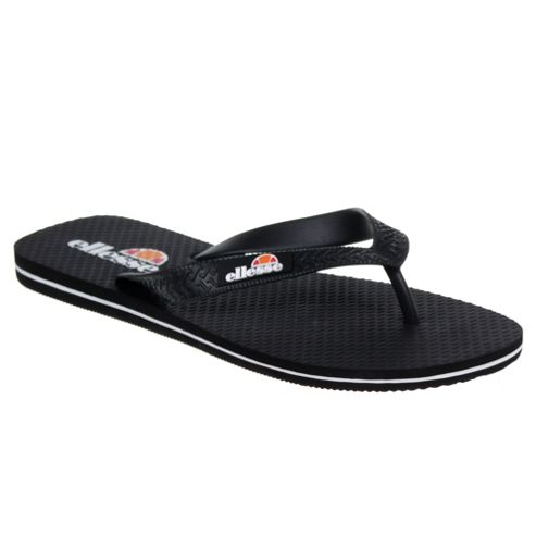 Ellesse Pisa Mens Retro Flip Flop Sandal Slide BlackBlack, 89