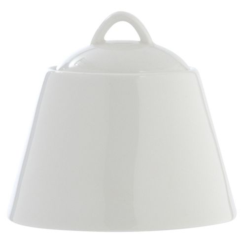 Image of Linea Bone China Eternal Sugar Bowl In White