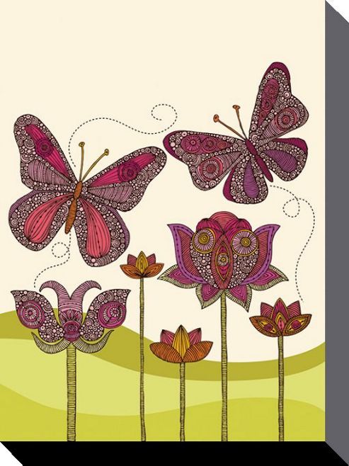 Image of Valentina Ramos Butterflies Canvas Print