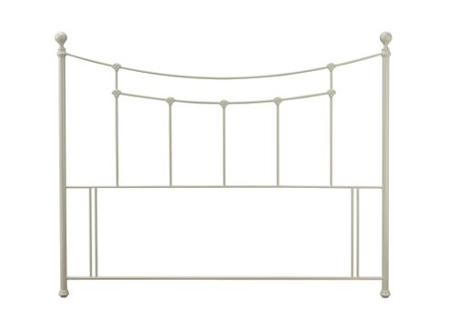 Image of Serene Furnishings Virginia Headboard - King - Glossy Ivory