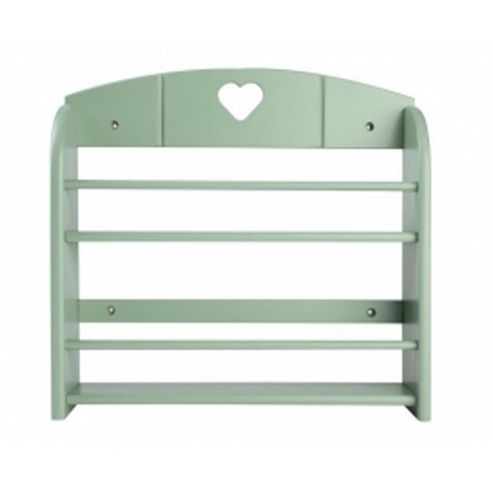 Image of T&g Colonial Home 12 Jar Spice Rack In Vintage Green
