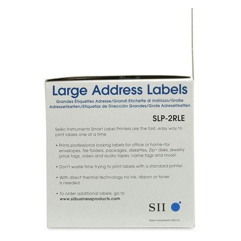 Image of Seiko Watch Corporation Seiko Labels Address Wht Pk130x2 Slp2rl