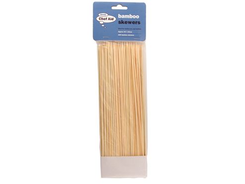 Image of Chefaid W1476 Bamboo Skewers 10inx100