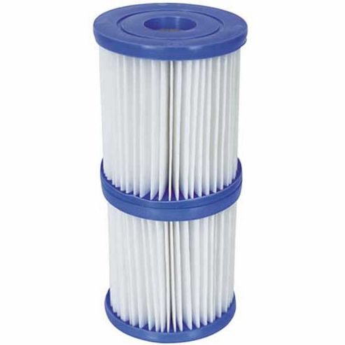 Image of Bestway Lay-z-spa Filter Cartridge I (3.2" X 3.5") 12x Twin Pack