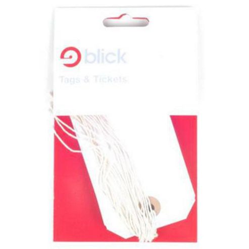 Image of Blick Luggage Tags (10) White