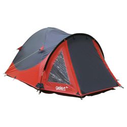 Gelert Rocky 2-Man Dome Tent, Red