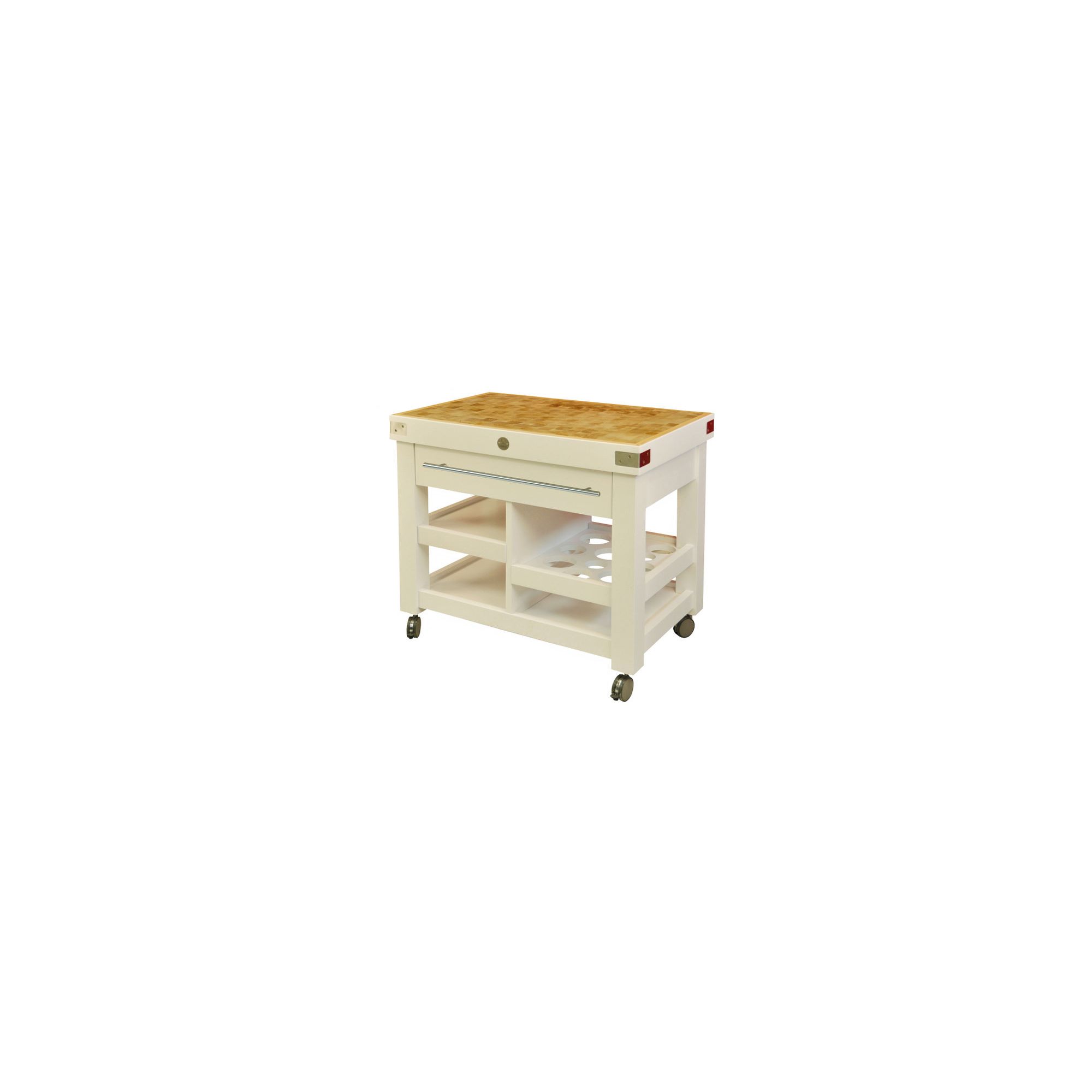 Chabret Multifunction Kitchen Cart - 90cm X 120cm X 60cm at Tesco Direct